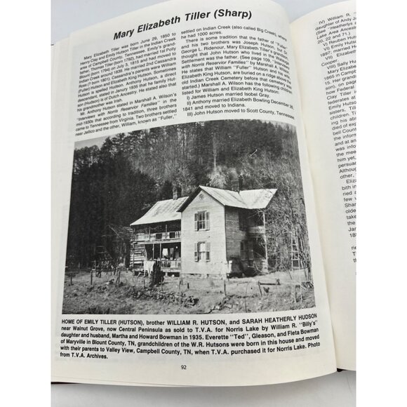 1992 Stephens & Haggard Families Whitman Hollow On Norris Lake Nadine H Stephens - Picture 8 of 10